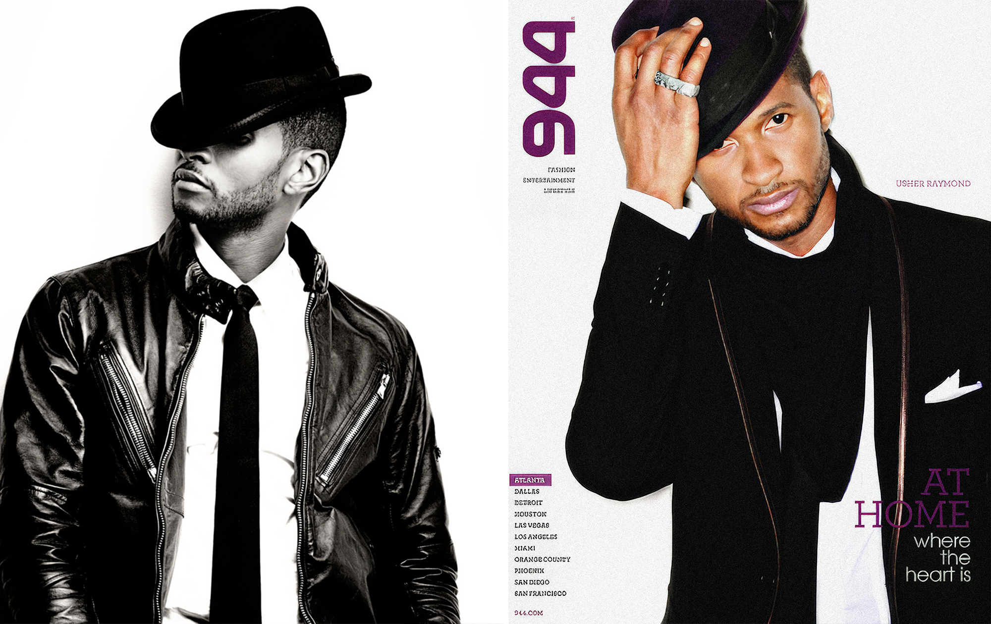 Usher Magazine Cover by Walid Azami