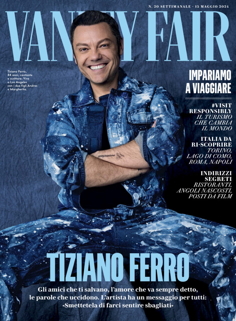 Tiziano Ferro Vanity Fair Cover by Walid Azami